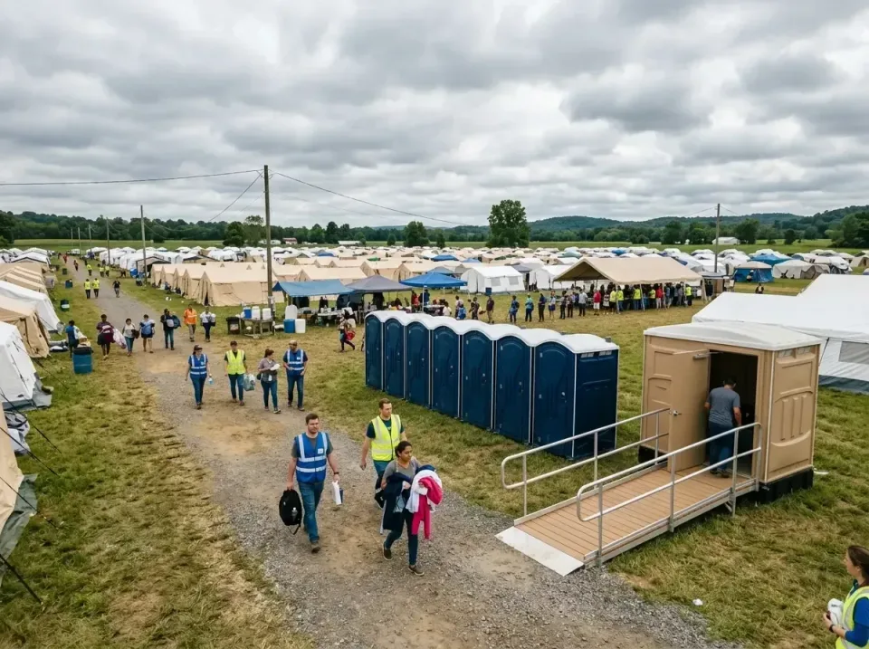disaster-relief-camp-restrooms-010 — frequently asked questions, Dumpster & Portable Bathrooms Rental in Christiansburg, VA